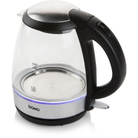 Bouilloire en verre - DOMO - DO9218WK - 2200 W - 1,2 L - Base 360° -