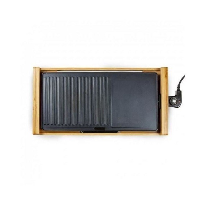 DOMO - Plancha Bamboo 60cm - DO8311TP - 2200W DOMO - Plancha Bamboo 60cm - DO8311TP - 2200W