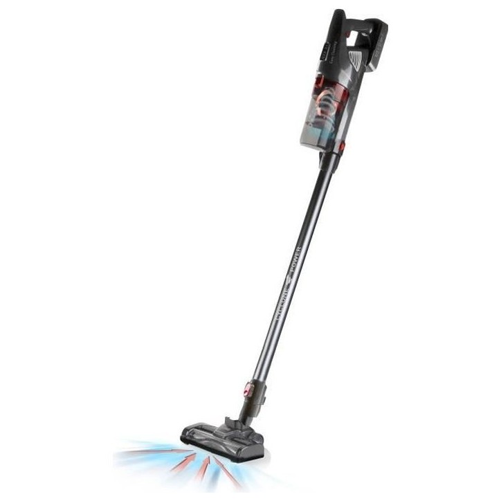 DOMO DO1032SV - Aspirateur balai 2 en 1 - 18,5 V - Batterie LI-ION - Systeme cyclonique - Brosse rotative DOMO DO1032SV - Aspirateur balai 2 en 1 - 18,5 V - Batterie LI-ION - Systeme cyclonique - Brosse rotative