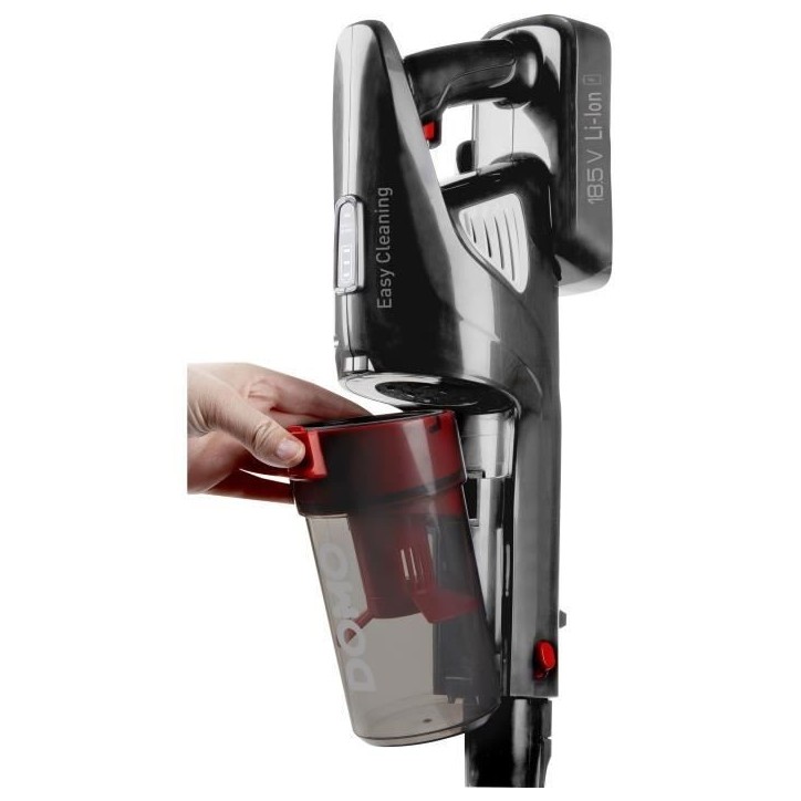 DOMO DO1032SV - Aspirateur balai 2 en 1 - 18,5 V - Batterie LI-ION - Systeme cyclonique - Brosse rotative DOMO DO1032SV - Aspirateur balai 2 en 1 - 18,5 V - Batterie LI-ION - Systeme cyclonique - Brosse rotative