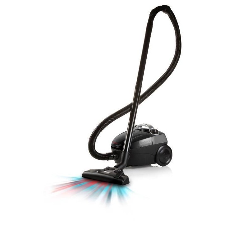 DOMO DO1033S - Aspirateur compact avec sac 450W - Filtre HEPA10. Rayon d'action 7m .Capacité de sac de 1,5L.Flexible plastique DOMO DO1033S - Aspirateur compact avec sac 450W - Filtre HEPA10. Rayon d'action 7m .Capacité de sac de 1,5L.Flexible plastique
