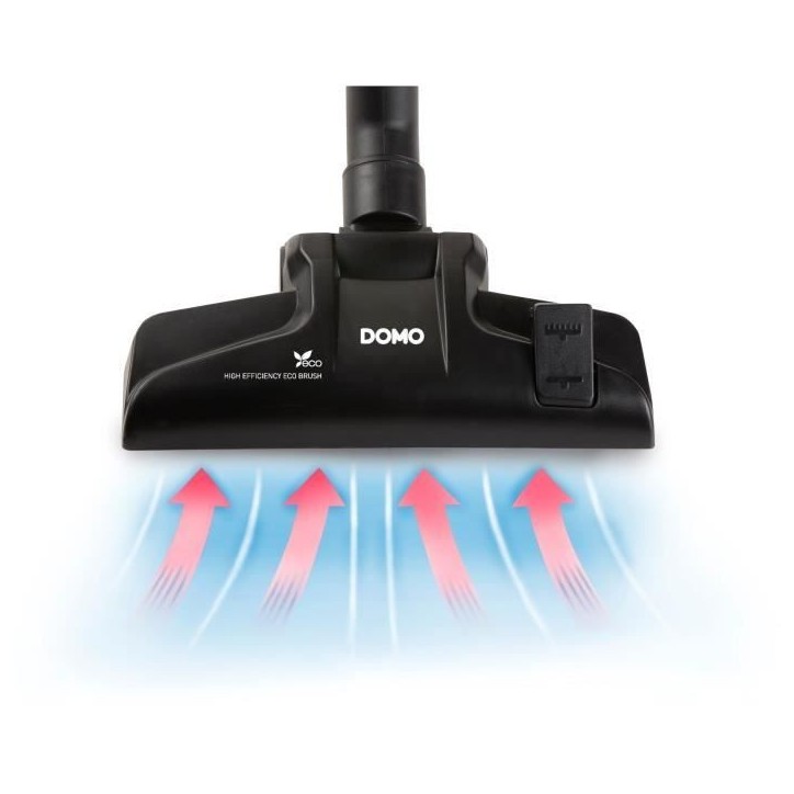 DOMO DO1033S - Aspirateur compact avec sac 450W - Filtre HEPA10. Rayon d'action 7m .Capacité de sac de 1,5L.Flexible plastique DOMO DO1033S - Aspirateur compact avec sac 450W - Filtre HEPA10. Rayon d'action 7m .Capacité de sac de 1,5L.Flexible plastique