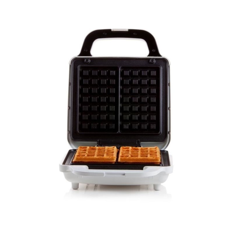 DOMO DO9222W - Gaufrier - 900W - 4x7 cm - Revetement anti-adhésif - T DOMO DO9222W - Gaufrier - 900W - 4x7 cm - Revetement anti-adhésif - T