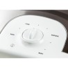 DOMO DO9222W - Gaufrier - 900W - 4x7 cm - Revetement anti-adhésif - T