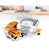 DOMO DO9222W - Gaufrier - 900W - 4x7 cm - Revetement anti-adhésif - T