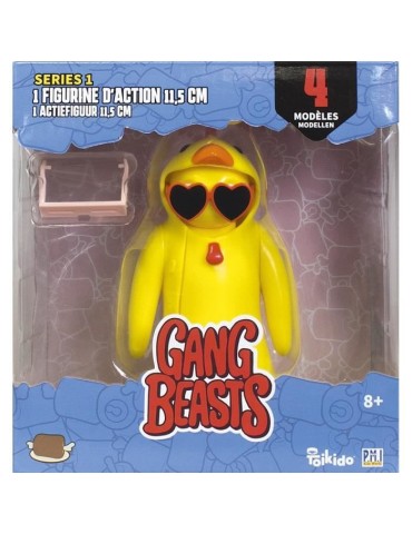 Figurine Articulée Gang Beasts - Lot de 4 - Lansay