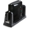 DOMO Gaufrier rotatif - DO9224W - Rotatif a 180° - Revetement anti-ad