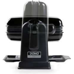 DOMO Gaufrier rotatif - DO9224W - Rotatif a 180° - Revetement anti-ad