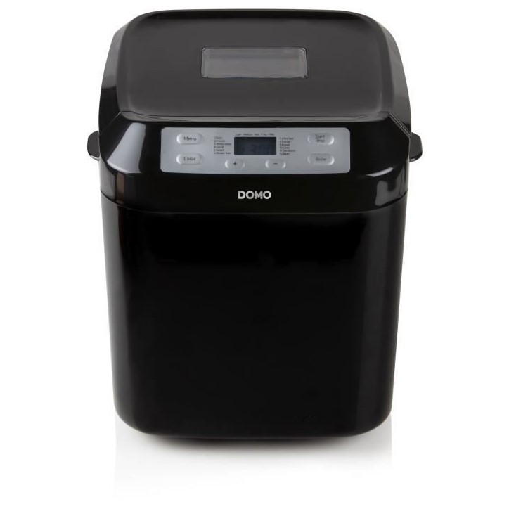 Machine a pain automatique - DOMO - B3974 - 550 W - 12 programmes - Ecran LCD Machine a pain automatique - DOMO - B3974 - 550 W - 12 programmes - Ecran LCD