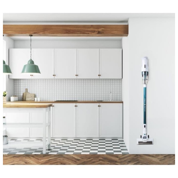DOMO DO233SV - Aspirateur balai sans fil 2-en-1 - 2 vitesses - Systeme cyclonique - Autonomie 20min - Réservoir poussiere 0,6L DOMO DO233SV - Aspirateur balai sans fil 2-en-1 - 2 vitesses - Systeme cyclonique - Autonomie 20min - Réservoir poussiere 0,6L