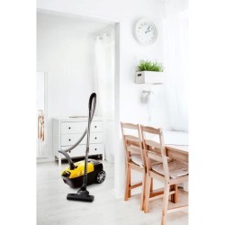 DOMO DO7294S - Aspirateur traineau avec sac - 5L - Filtre HEPA H13 - 7
