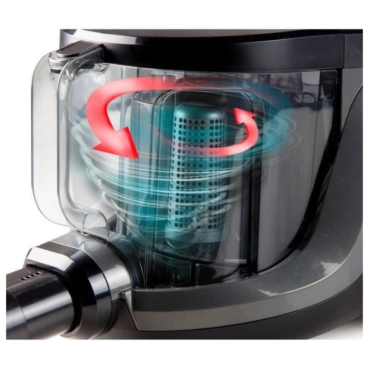 DOMO DO7295S - Aspirateur Traineau sans sac - Systeme cyclonique - Nouvelle brosse Deep clean - Réservoir a poussiere 2,5l DOMO DO7295S - Aspirateur Traineau sans sac - Systeme cyclonique - Nouvelle brosse Deep clean - Réservoir a poussiere 2,5l