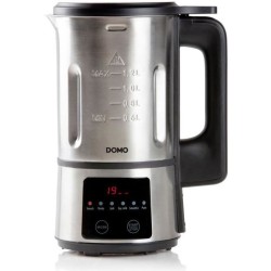 Blender chauffant DOMO - Inox – 1,2 L - 6 programmes – 800 Watt