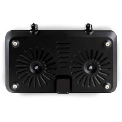 Plaque de cuisson électrique - DOMO - 2 feux - 45,5 x 29,0 x 8,2 cm -
