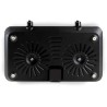 Plaque de cuisson électrique - DOMO - 2 feux - 45,5 x 29,0 x 8,2 cm -