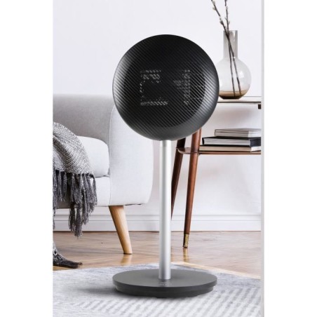 Chauffage céramique turbo sur pied - 2000 W - DOMO - DO7349H - 34 x 28 x 81 cm - Noir