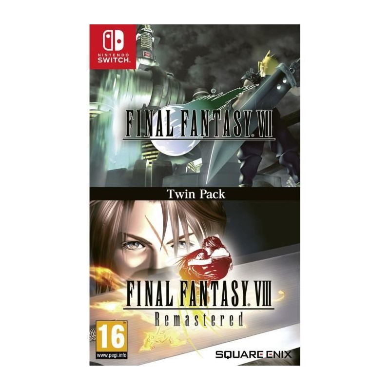 FINAL FANTASY VII et FINAL FANTASY VIII Remastered Jeu Switch