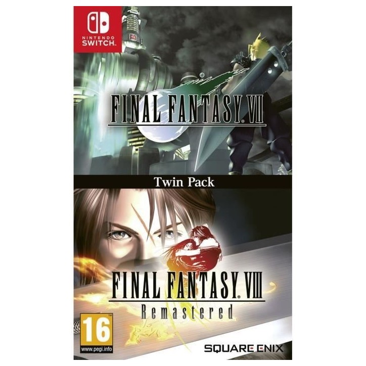 FINAL FANTASY VII et FINAL FANTASY VIII Remastered Jeu Switch
