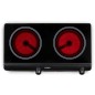 Plaque de cuisson - DOMO - 2 feux - 50,2 x 29,4 x 6,7 cm - DO339KP