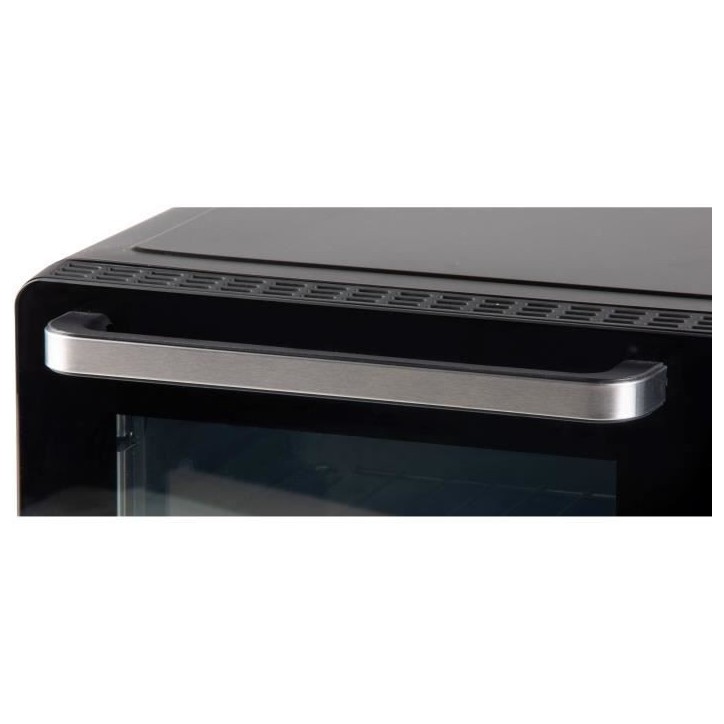 Mini four électrique DOMO DO807GO - 20 L - noir - chaleur haut et bas - minuterie 120 min - 1300W Mini four électrique DOMO DO807GO - 20 L - noir - chaleur haut et bas - minuterie 120 min - 1300W