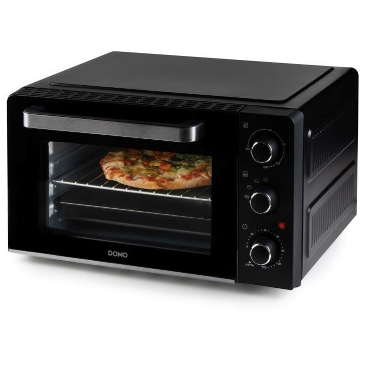 Mini four bake and snack DOMO DO1107GO - 28 L - noir - 1500watt - Mini four bake and snack DOMO DO1107GO - 28 L - noir - 1500watt -