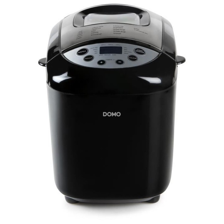 Machine a pain automatique XL - DOMO - B3977 - 850 W - 17 programmes - Ecran LCD Machine a pain automatique XL - DOMO - B3977 - 850 W - 17 programmes - Ecran LCD