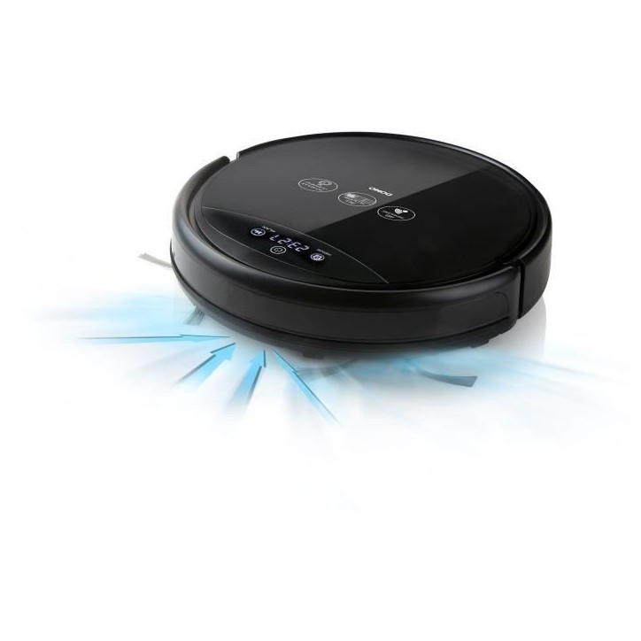 Aspirateur robot avec télécommande - DOMO - DO7293SN - 120 min - 2000 PA - 550 ml Aspirateur robot avec télécommande - DOMO - DO7293SN - 120 min - 2000 PA - 550 ml