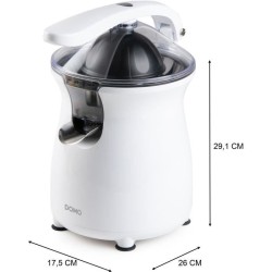 Presse agrumes avec levier - DOMO - DO9269J - 160 W - 460 ml - Blanc