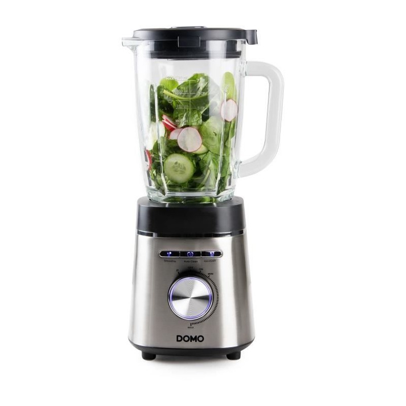 Blender - DOMO - DO740BL - High speed - 1400 W - 1,75 L - Gris Blender - DOMO - DO740BL - High speed - 1400 W - 1,75 L - Gris