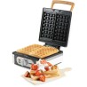 Gaufrier - DOMO - DO9274W - 1400 W - 2 gaufres XL - Blanc