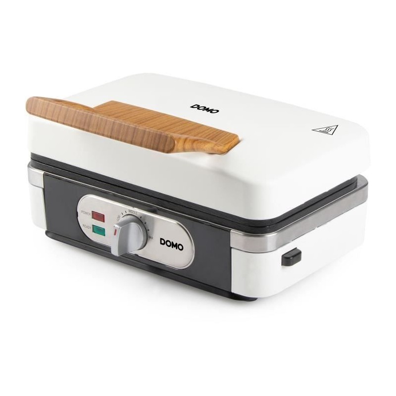 Appareil 3-en-1 - DOMO - DO9277C - Croque - gaufre - gril - 1100 W - B