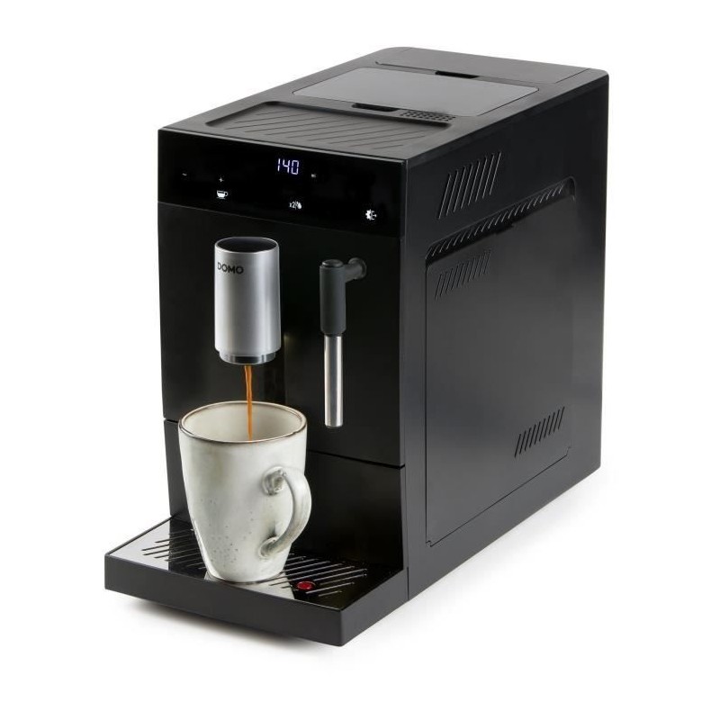 Machine a expresso automatique avec broyeur - DOMO - DO1150K - 1350 W Machine a expresso automatique avec broyeur - DOMO - DO1150K - 1350 W