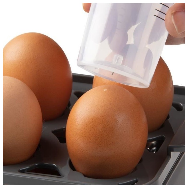 Cuiseur a oeufs - DOMO - DO9283EK - 400 W - 6 oeufs - Gris Cuiseur a oeufs - DOMO - DO9283EK - 400 W - 6 oeufs - Gris