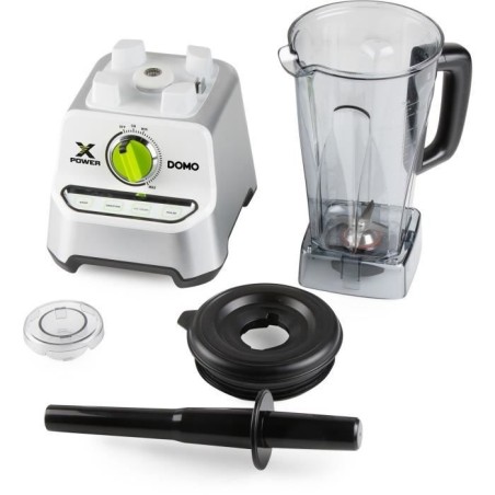 Blender XPOWER - DOMO - DO747BL - 1500 W - 2 L - Gris