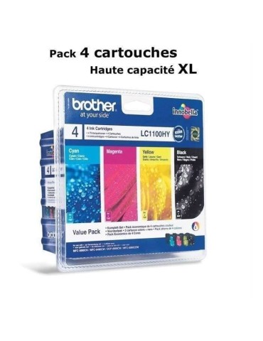 Brother LC1100HY Cartouches d'encre Multipack Coul