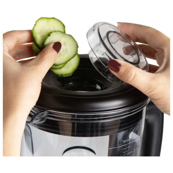 Blender XPOWER - DOMO - DO747BL - 1500 W - 2 L - Gris Blender XPOWER - DOMO - DO747BL - 1500 W - 2 L - Gris