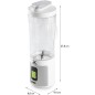 Blender portable sans fil - DOMO - DO752BL - XPOWER - 120 W - 600 ml - Blanc