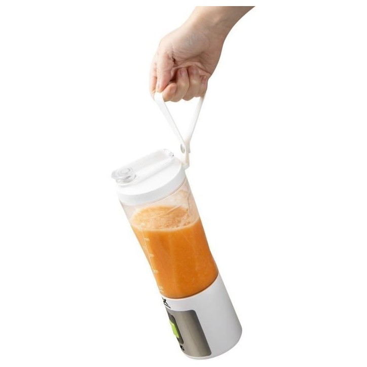 Blender portable sans fil - DOMO - DO752BL - XPOWER - 120 W - 600 ml - Blanc