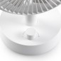 Ventilateur de table - DOMO - Li-ion batt. 5V - Rechargeable USB - Diametre 15 cm - 10 vitesses