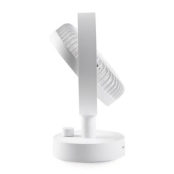 Ventilateur de table - DOMO - Li-ion batt. 5V - Rechargeable USB - Dia