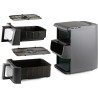 Friteuse sans huile - DOMO - Airfryer DO550FR - Double cuve 3.5 L + 6,