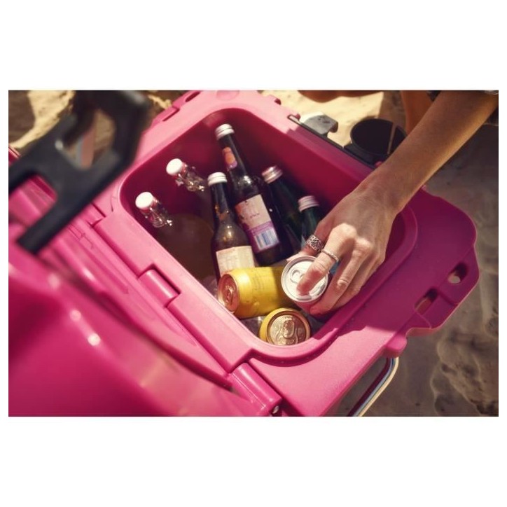 Glaciere isotherme - DOMETIC - Patrol 20 - 19L - Poignée de transport inox - Conserve la glace plusieurs jours - Orchid Glaciere isotherme - DOMETIC - Patrol 20 - 19L - Poignée de transport inox - Conserve la glace plusieurs jours - Orchid