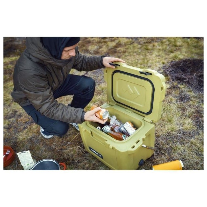 Glaciere isotherme - DOMETIC - Patrol 20 - 19L - Poignée de transport inox - Conserve la glace plusieurs jours - Lagune Glaciere isotherme - DOMETIC - Patrol 20 - 19L - Poignée de transport inox - Conserve la glace plusieurs jours - Lagune
