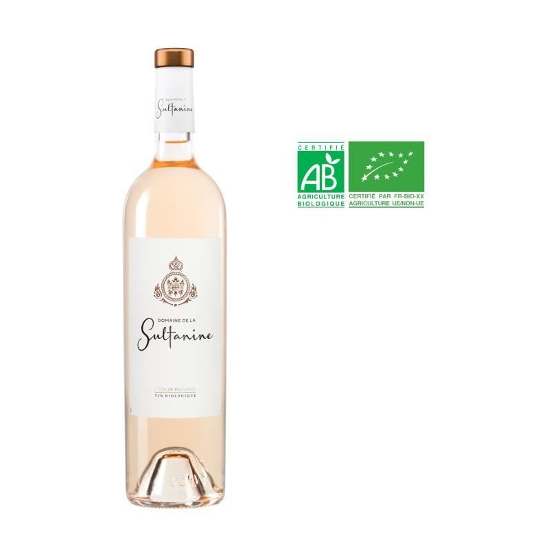 Domaine de la Sultanine 2024 Côtes des Provence - Vin rosé de Proven Domaine de la Sultanine 2024 Côtes des Provence - Vin rosé de Proven