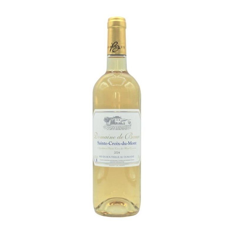 Domaine de Baure 2024 Sainte-Croix-du-Mont - Vin blanc de Bordeaux Domaine de Baure 2024 Sainte-Croix-du-Mont - Vin blanc de Bordeaux