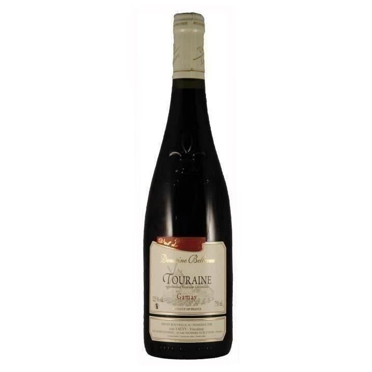 Domaine Bellevue 2024 Touraine Gamay - Vin Rouge du Val de Loire - 12,5% Vol. - 75 cl