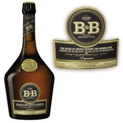 Liqueur Benedictine B&B - Liqueur de Benedictine & Cognac - France - 4