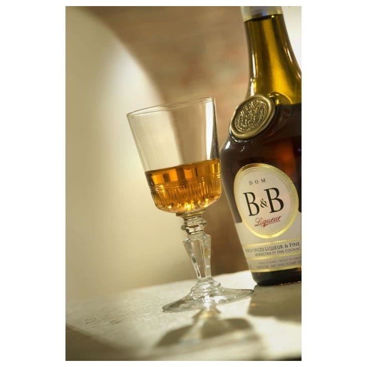 Liqueur Benedictine B&B - Liqueur de Benedictine & Cognac - France - 40%vol - 100cl
