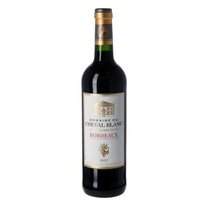 Domaine du Cheval Blanc Cuvée Grandes Vignes 2023 Bordeaux - Vin rouge de Bordeaux