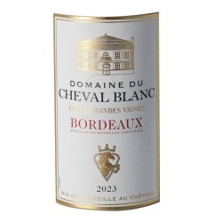 Domaine du Cheval Blanc Cuvée Grandes Vignes 2023 Bordeaux - Vin roug